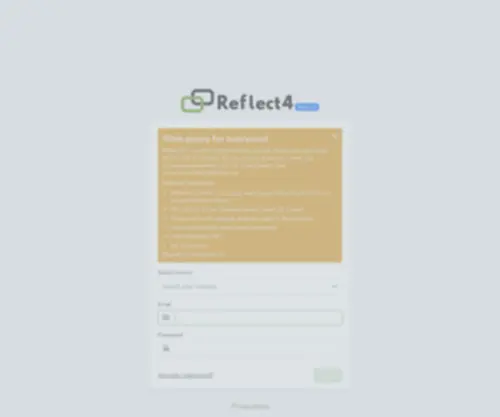 Reflect4.me Screenshot