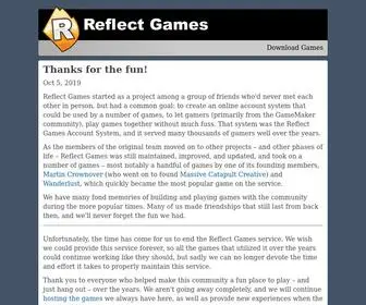 Reflectgames.com(Reflect Games) Screenshot