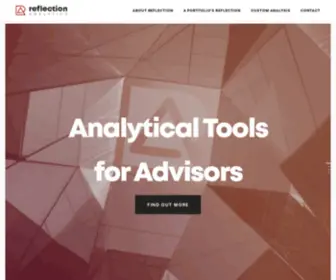 Reflection-Analytics.com(Reflection Analytics) Screenshot