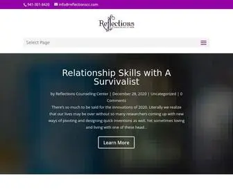 Reflectionscc.com(Reflections Counseling & Coaching Center) Screenshot