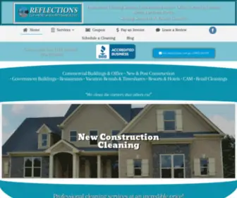 Reflectionscleaningfl.com(Daytona Beach Professional Cleaning Services) Screenshot