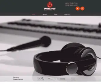 Reflectionselectronicspro.com(Reflections Electronics) Screenshot