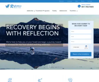 Reflectionsrecoveryutah.com(Utah Drug Rehab Center & Addiction Recovery) Screenshot