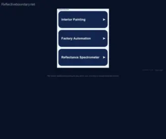 Reflectiveboundary.net(Reflective Boundary) Screenshot