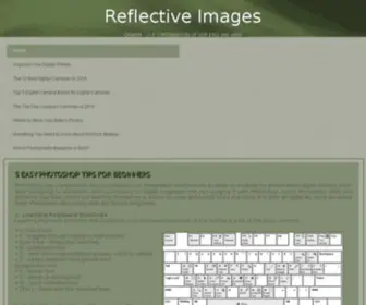 Reflectiveimages.com(Nature Photography by Gary D.Tonhouse) Screenshot