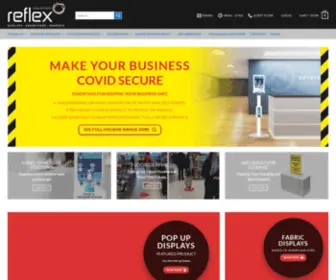Reflexexhibitions.com(Reflex Exhibitions) Screenshot