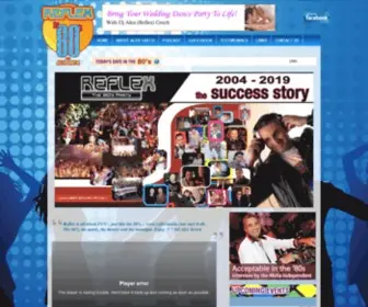 Reflexmalta.com(All about the 80's (Reflex 80's Party in Malta & 80's Memorabilia)) Screenshot