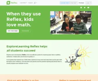 Reflexmath.com(Math Fact Fluency Solution) Screenshot