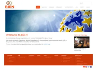 Reflexology-Europe.org(Reflexology in europe nexus) Screenshot