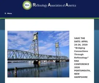 Reflexology-Usa.org(Reflexology Association of America) Screenshot