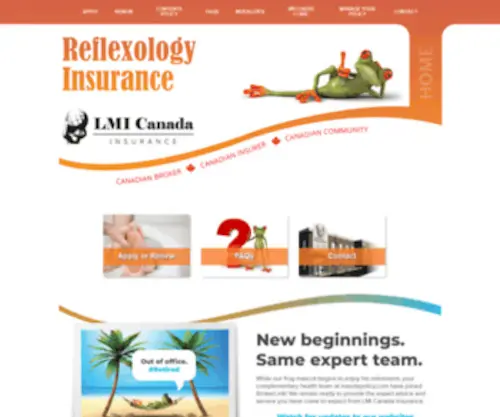 Reflexologyinsurance.com(Reflexology Insurance) Screenshot