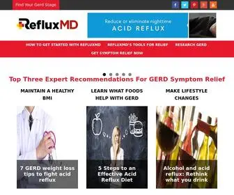 Refluxmd.com(Acid Reflux & GERD Treatment) Screenshot