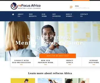 Refocusafrica.org(ReFocus Africa) Screenshot