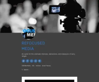 Refocusedmedia.com(REFOCUSED MEDIA) Screenshot