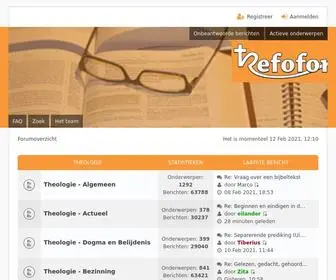Refoforum.nl(Refoforum) Screenshot