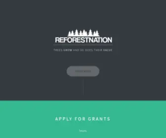 Reforestnation.com(REFORESTNATION) Screenshot