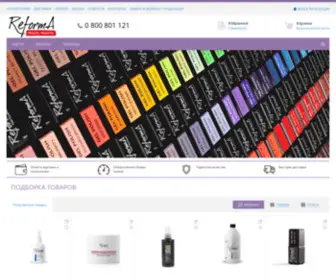 Reformacosmetics.com(Гель) Screenshot