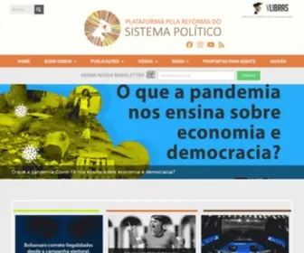 Reformapolitica.org.br(Reforma Política) Screenshot