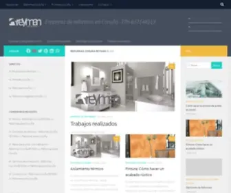 Reformas-Coruna.es(Reformas Coruña REYMAN) Screenshot