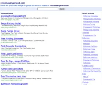 Reformasengeneral.com(Gestión) Screenshot