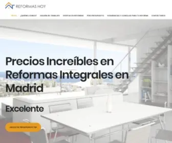 Reformashoy.com(Reformas Integrales Madrid) Screenshot