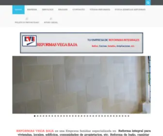 Reformasvegabaja.com(Empresa de reformas integrales en Torrevieja) Screenshot