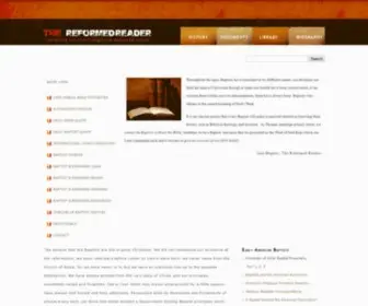 Reformedreader.org(The Reformed Reader) Screenshot