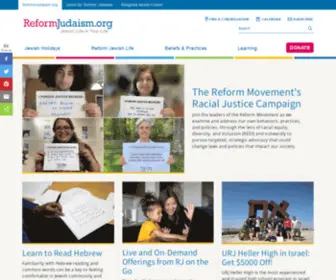 Reformjudaismmag.org(Reform Judaism Magazine) Screenshot