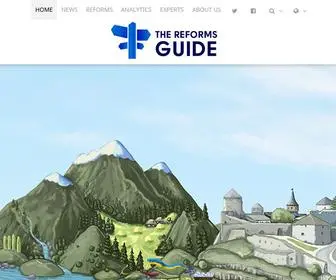 Reformsguide.org.ua(The Reforms Guide) Screenshot