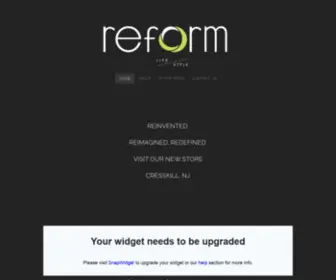 Reformunlimited.com(Reform Life) Screenshot