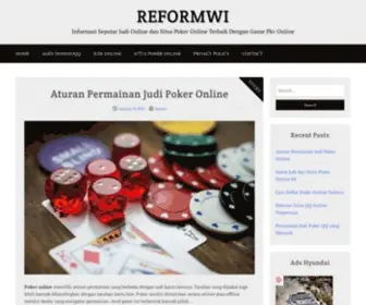 Reformwi.org(Reformwi) Screenshot