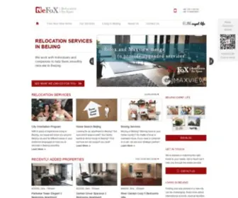 Refoxrelocation.com(RefoX Relocation) Screenshot