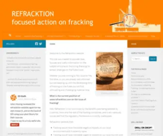 Refracktion.com(Fracking) Screenshot