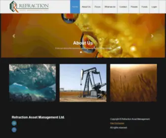 Refractionam.com(Refraction Asset Management) Screenshot