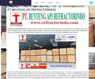 Refractorindo.com(Pabrik Bata Tahan Api & Semen Tahan Api) Screenshot