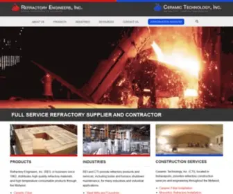 Refractoryeng.com(Refractory Materials) Screenshot