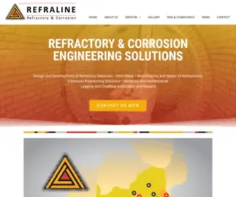 Refraline.com(Refractory Bricks) Screenshot