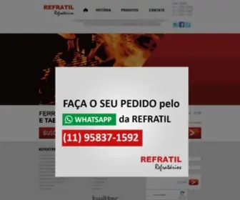 Refratil.com.br(Refratil Refratários Desde 1969) Screenshot