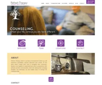 Refresh-Therapy.com(Refresh Therapy Counseling) Screenshot