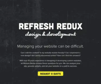 Refreshredux.com(Refresh Redux) Screenshot