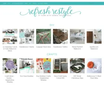 Refreshrestyle.com(Make Pretty Things) Screenshot