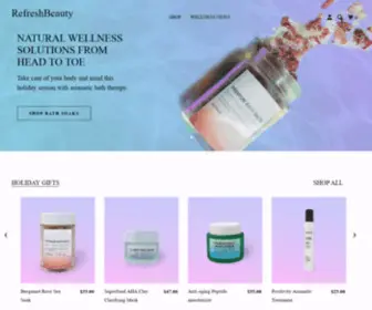 Refreshselfcare.com(High Performance Skincare and Bodycare) Screenshot