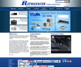 Refricenter.net(Air conditioning) Screenshot