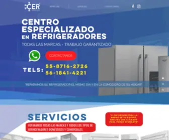 Refricer.com(Reparación de refrigeradores) Screenshot