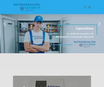 Refrigeracionescobar.com.ar(Refrigeración) Screenshot