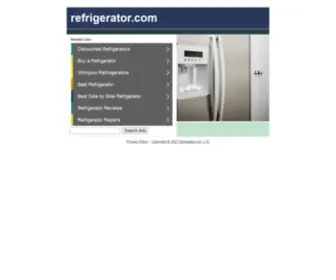 Refrigerator.com(Refrigerator) Screenshot