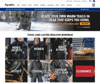 Refrigiwear.com(Cold Weather Jackets) Screenshot