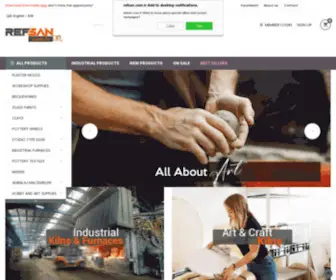 Refsan.com.tr(Endüstriyel) Screenshot