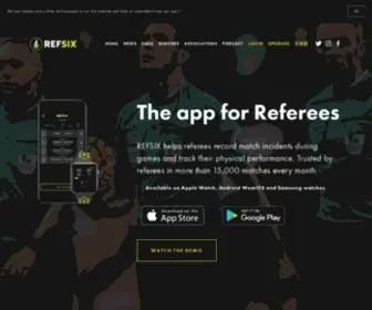 Refsix.com(The App for Football/Soccer Referees) Screenshot