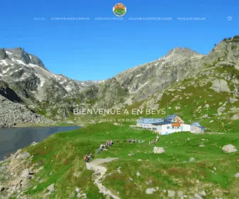 Refuge-Enbeys.com(Ariège) Screenshot